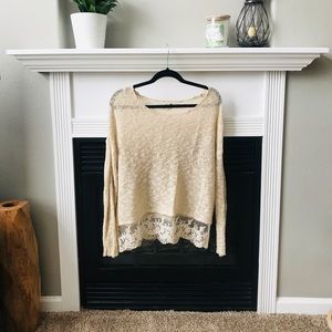 Lace Sweater